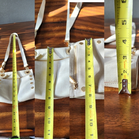 Hammitt Tony Semolina Cream/Brushed Gold Crossbody Bag - Picture 16 of 16